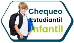 Chequeo de salud estudiantil infantil